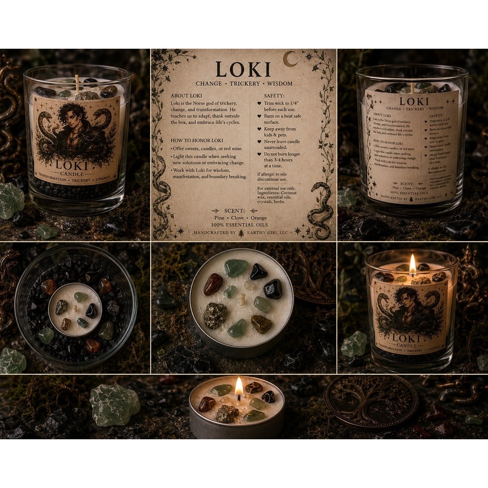 Loki Tea Light Candle Set